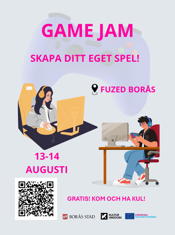 AI Game Jam poster